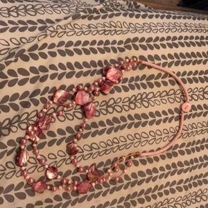 Pink necklace